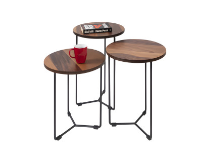 Beistelltisch Couchtisch Sofatisch Wohnzimmertisch Modern 3tlg.