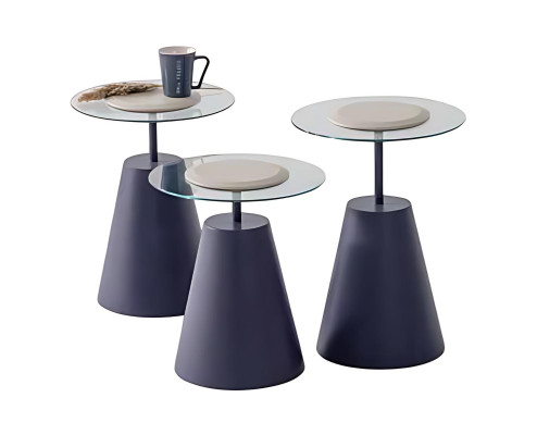 Dreier-Set Beistelltische – edles Design für stilvolle Wohnräume Satztisch