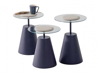 Dreier-Set Beistelltische – edles Design für stilvolle Wohnräume Satztisch