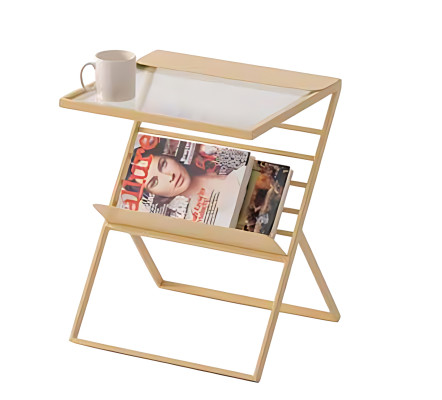 Beistelltisch und Zeitungsständer kompaktes Design, robust & vielseitig