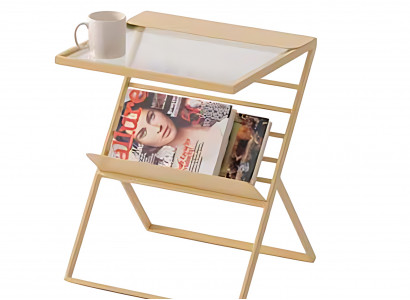 Beistelltisch und Zeitungsständer kompaktes Design, robust & vielseitig