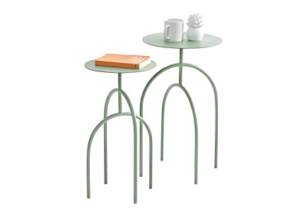 2er-Beistelltisch-Set: modern, robust & platzsparend Satztisch