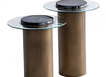 Zweiteiliges Beistelltisch-Set – stilvoll, platzsparend und funktional