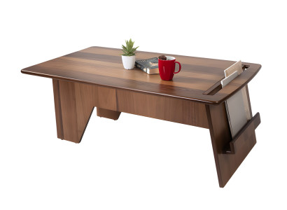 Eleganter Couchtisch mit Ablagefach für jedes Interieur in rechteckiger Form