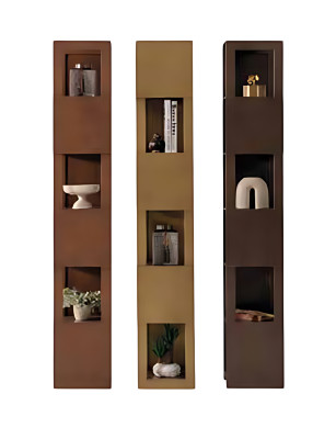 Standregal Raumteiler – Regal als flexible Trennwand im Wohnraum 3tlg