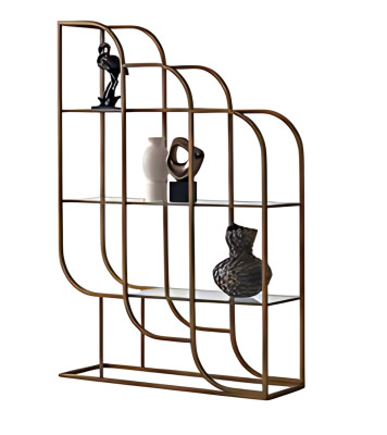 Modernes Regal – harmonisches Zusammenspiel von Stil Trennwand