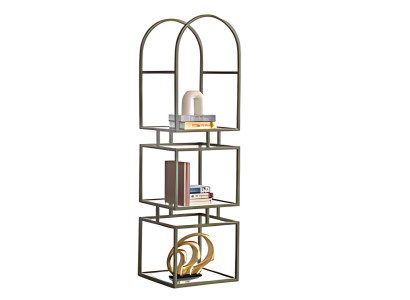 Bücherregal – geometrisch, modern und stilvoll organisiert Vintage Möbel