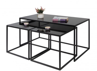 Prägnante Beistelltische mit Metallgestell im zeitgenössischen Stil