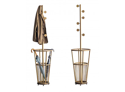 Moderner Schirmständer Garderobeständer Freistehender