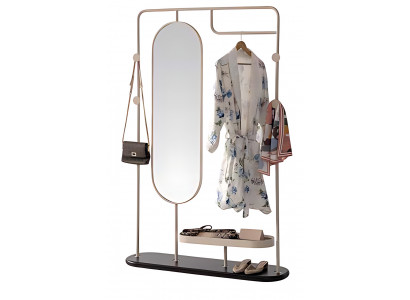 Kleiderständer mit Spiegel praktisch und stilvoll für jedes Zuhause Garderobe