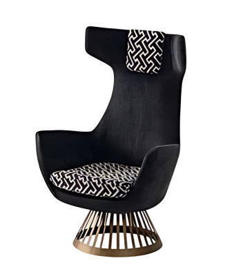 Sessel Luxus Lounge Club Hotel Möbel Wohnzimmer Einrichtung