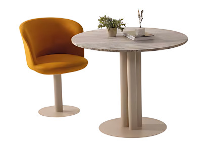 Runder Tisch Bistro Rundtisch Tische Möbel Lounge Gewerbe 3tlg