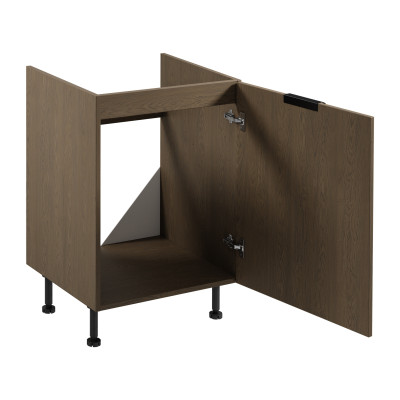 Küchenschrank Frontschrank Küchenunterbau-Schrank Einzelschrank Holz