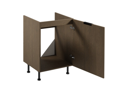 Küchenschrank Frontschrank Küchenunterbau-Schrank Einzelschrank Holz