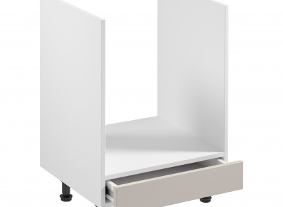 Küchenschrank Basis-Unterschrank Unterbau für Backofen Schrankmodul Weiß