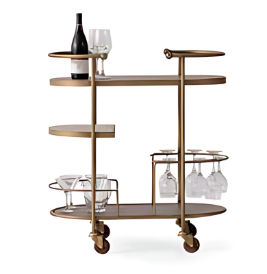 Barwagen Servierwagen Transport von Gläser praktisch platzsparend