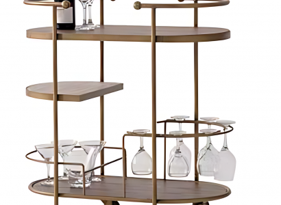 Barwagen Servierwagen Transport von Gläser praktisch platzsparend