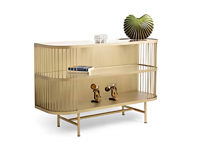 Eleganter Konsolentisch Konsole Metall 120cm Schrank Sideboard