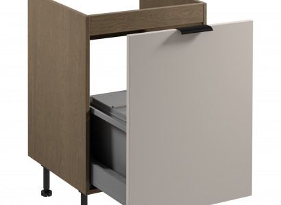 Abfalltrennschrank Küchenschrank Küchenunterschrank für Mülltrennung