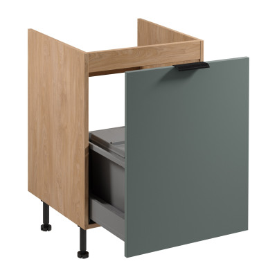 Abfallcontainer Schrankmodul Mülltrennschrank Schrank mit Abfallauszug