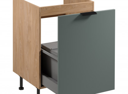 Abfallcontainer Schrankmodul Mülltrennschrank Schrank mit Abfallauszug