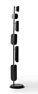 Elegante Stehlampe mit edlem Schirm für gemütliche Beleuchtung Vintage Lampe