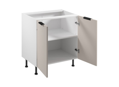 Küchenunterschrank Küchenmodul Küchenschrank Doppeltüriger Küche Weiß