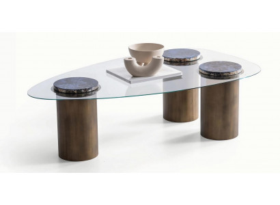 Stylisches Tischset für Wohnzimmer 1 Couchtisch 2 Beistelltisch Tisch