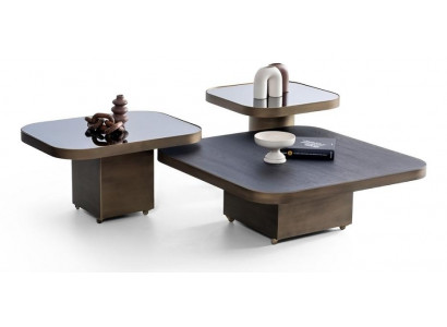 Tischset Couchtisch + 2 Beistelltische im Set 3tlg. Set Wohnzimmer Tisch