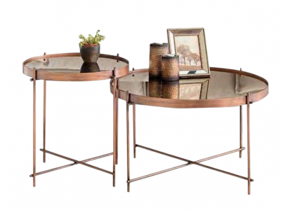 Wohnzimmer-Set mit Couchtisch & Beistelltisch – stilvoll und kompakt