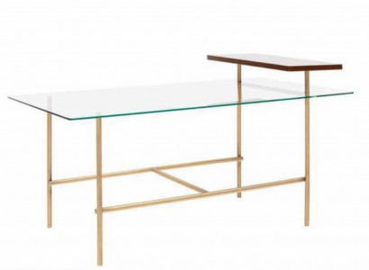 Couchtisch mit Ablage für heiße Getränke Wohnzimmer Tisch 110x60