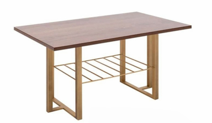 Couchtisch mit Ablageboden – schlichtes Design und praktische Funktion