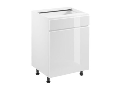 Küchenunterschrank Unterschrank Küchenschrank Schublade Ablagen Hochglanz