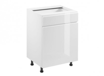 Küchenunterschrank Unterschrank Küchenschrank Schublade Ablagen Hochglanz