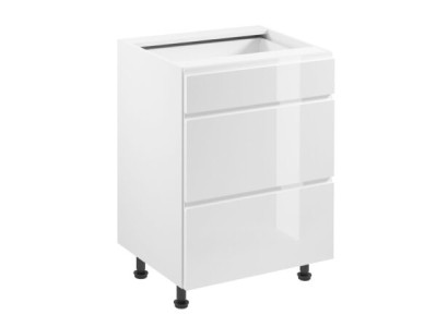 Küchenunterschrank Schubladenschrank Küche Küchenschrank 3 Schubladen