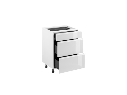 Küchenunterschrank Schubladenschrank Küche Küchenschrank 3 Schubladen