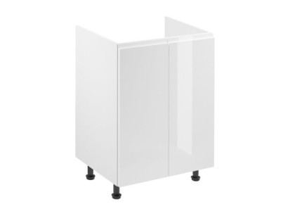 Spülenschrank Unterschrank Küchenschrank Korpus für Spüle Hochglanz Weiß