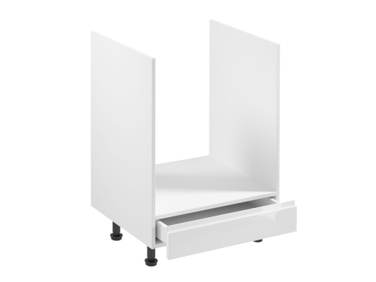 Unterschrank mit Sockelschublade Schrankmodul Küchenschrank Hochglanz