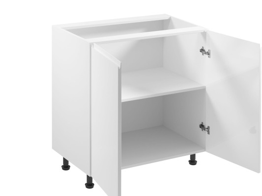 Küchenunterschrank Standunterschrank Unterschrank Doppeltür Hochglanz