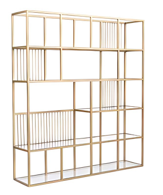 Raumtrenner Regal – Offenes Standregal als moderne Wohnidee