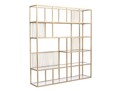 Raumtrenner Regal – Offenes Standregal als moderne Wohnidee