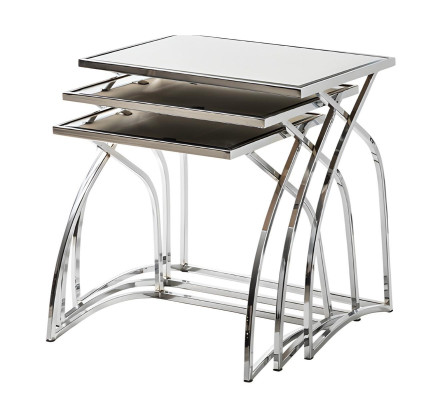 Satztisch Couchtisch Beistelltisch Wohnzimmertisch Stilvoll Modern 3tlg.