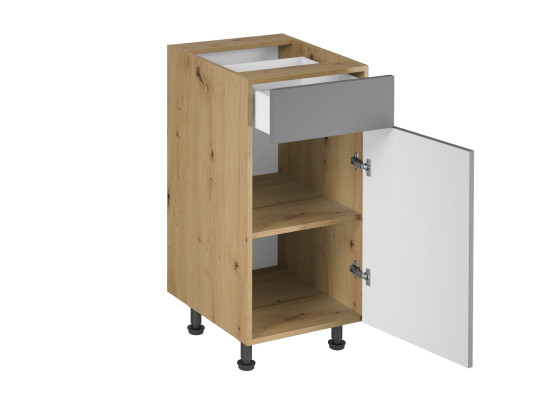 Unterschrank Küchenschrank Basisunterschrank mit Schublade Einlegeböden