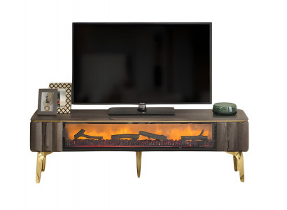 TV Sideboard Dekokamin Elektrokamin Fernsehtisch Modern Praktisch Stilvoll