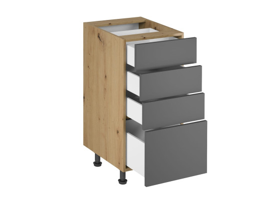 Küchenschubladenschrank Unterschrank Schubladenkommode Auszugsschrank