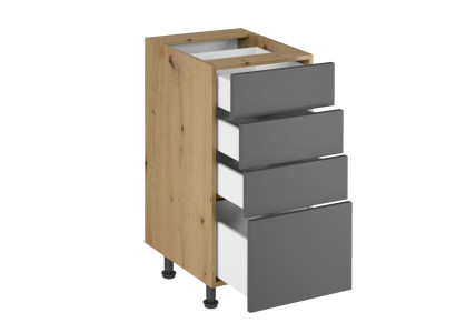 Küchenschubladenschrank Unterschrank Schubladenkommode Auszugsschrank