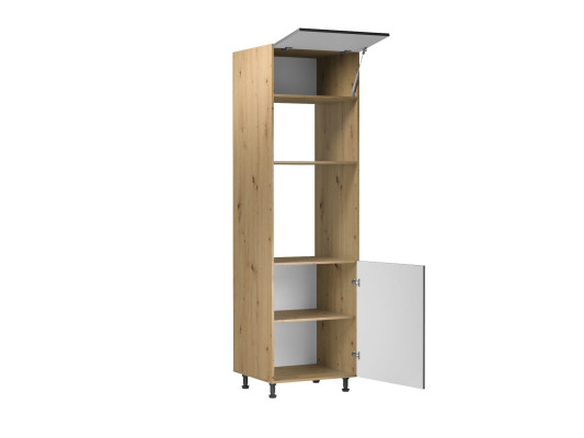 Gerätehochschrank für Ofen und Mikrowelle Einbauschrank für Küchengeräte