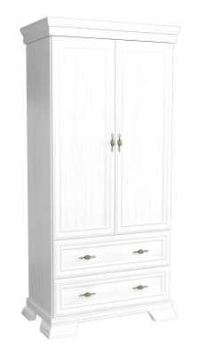 Garderobenschrank Kleiderschrank Schlafzimmerschrank Holzschrank Weiß