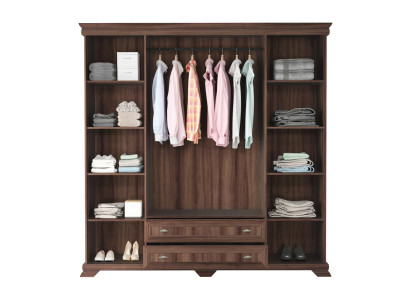 Garderobenschrank aus Stoff Kleiderschrank Aufbewahrungskiste Großer