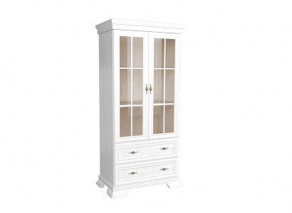 Vitrinenschrank Anrichte Buffet Schrank Glasvitrine Schubladen Regale